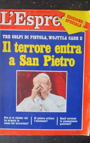 ESPRESSO 20 1981 PIETRO LONGO ATTENTATO WOJTYLA DOSSIER ALFA ROMEO [G81Q]