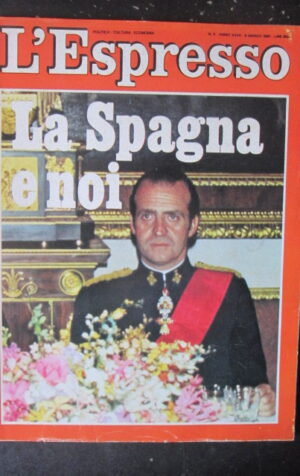 ESPRESSO 9 1981 CARLOS FRANQUI CASO JANINE DOSSIER LA CRISI DELL' ENI [G81Q]