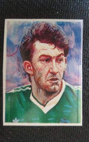 FIGURINA STICKER GIORNALINO MUNDIAL 86 61 NORMAN WHITESIDE [AF3]