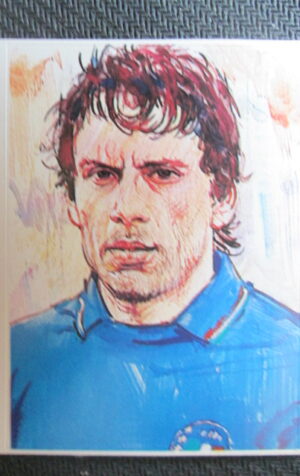 FIGURINA STICKER GIORNALINO MUNDIAL 86 14 ANTONIO DI GENNARO [AF3]