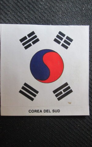 FIGURINA STICKER ITALIA 90 GUERIN SPORTIVO COREA DEL SUD [AF3]