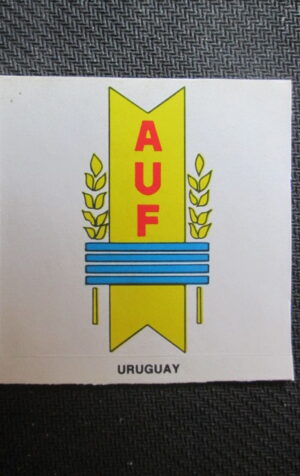 FIGURINA STICKER ITALIA 90 GUERIN SPORTIVO URUGUAY [AF3]