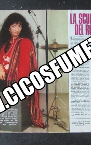 RITAGLIO CLIPPING TERESA DE SIO 2 PAGINE [MV19M-5]