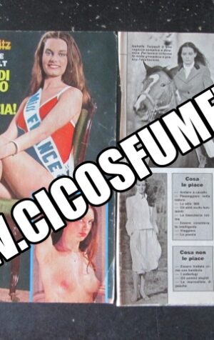 RITAGLIO CLIPPING ISABELLA TURPAULT 4 PAGINE [MV19M-5]