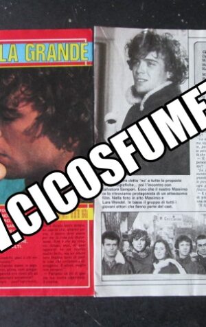 RITAGLIO CLIPPING MASSIMO CIAVARRO 3 PAGINE [MV19M-5]