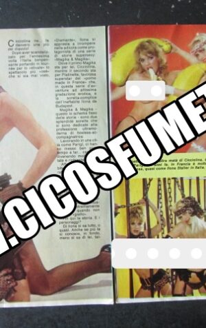 RITAGLIO CLIPPING ILONA STALLER 5 PAGINE [MV19M-5B]