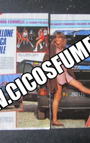 RITAGLIO CLIPPING SUSANNA CORNELLI 3 PAGINE [MV19M-5]