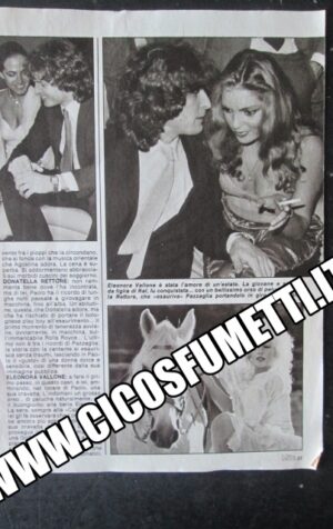RITAGLIO CLIPPING DONATELLA RETTORE 1 PAGINE [MV19M-5]