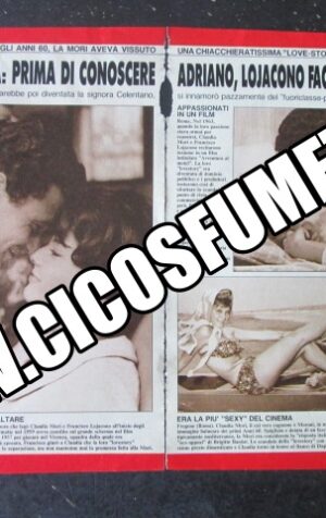 RITAGLIO CLIPPING 16/01/92 CLAUDIA MORI 2 PAGINE [MV19M-5]