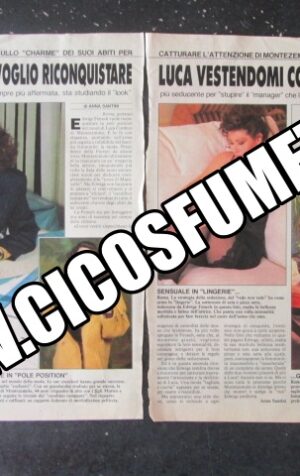 RITAGLIO CLIPPING 16/01/92 EDWIGE FENECH 2 PAGINE [MV19M-5]