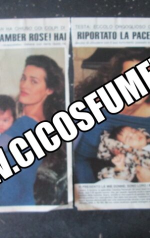 RITAGLIO CLIPPING NOVELLA 03/03/90 SIMON LE BON 2 PAGINE [MV19M-5]