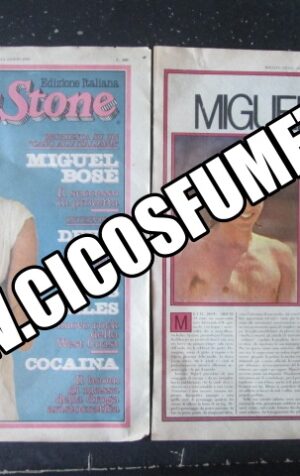 RITAGLIO CLIPPING MIGUEL BOSE ' 3 PAGINE [MV19M-5]