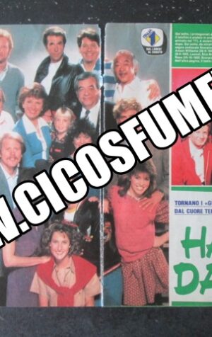 RITAGLIO CLIPPING 22/09/85 HAPPY DAYS 4 PAGINE [MV19M-5]