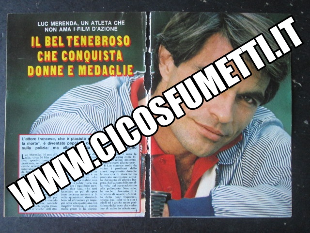 RITAGLIO CLIPPING 03/02/82 LUC MERENDA 4 PAGINE [MV19M-5]