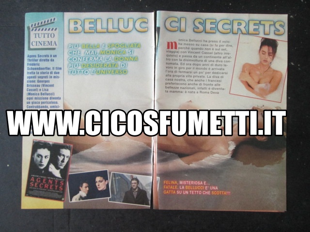 RITAGLIO CLIPPING MONICA BELLUCCI 4 PAGINE [MV19M-5]