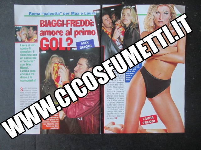 RITAGLIO CLIPPING LAURA FREDDI 2 PAGINE [MV19M-5]