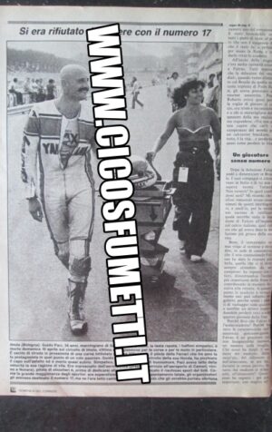 RITAGLIO CLIPPING MORTE GUIDO PACI 1 PAGINA [MV19M-5]