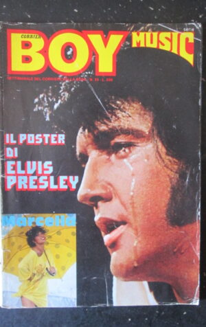 BOY MUSIC 39 1979 ELVIS PRESLEY MARCELLA BELLA - INSERTO PATTY PRAVO [GS34]