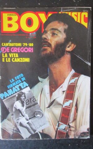 BOY MUSIC 50 1979 ANITA WARD DE GREGORI INSERTO ADRIANO PANATTA [GS34]