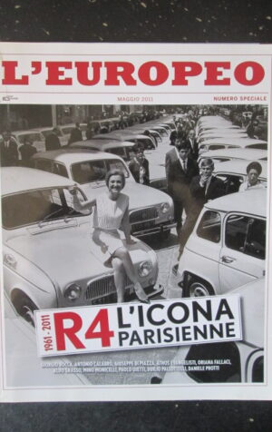 EUROPEO NUMERO SPECIALE 2011 SPECIALE RENAULT 4  - FEDERICO FELLINI [GS34]