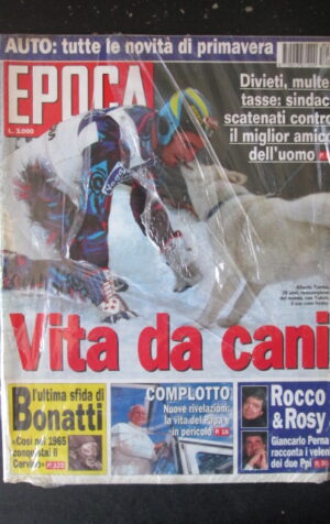 EPOCA 12 1995 ALBERTO TOMBA WALTER BONATTI VITA DEL PAPA IN PERICOLO [GS34]