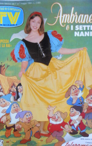TV Sorrisi e Canzoni n°18 1994 Ambra Angiolini - Milan vittoria 3 scudetto [G99]