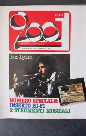 CIAO 2001 35 1976 BOB DYLAN JOHN MCLAUGHLIN IAN GILLAN HORACE SILVER  [G99]