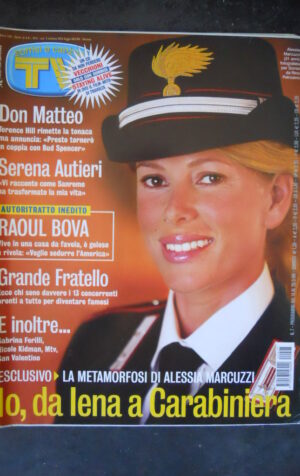 TV SORRISI CANZONI 7 2004 ALESSIA MARCUZZI SERENA AUTERI TERENCE HILL [G99]