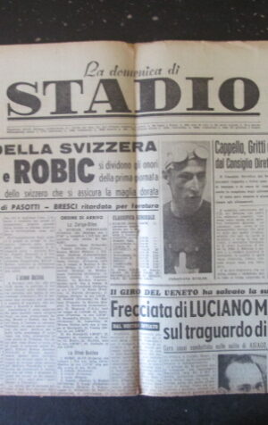 STADIO 10 1948 ALFREDO PASOTTI FERDINAND KUBLER ROBIC [TR23]