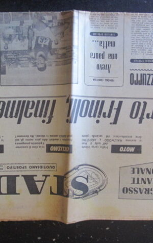 STADIO 201 1966 ROBERTO FRINOLLI GIACOMO AGOSTINI MOTTA DANCELLI [TR23]