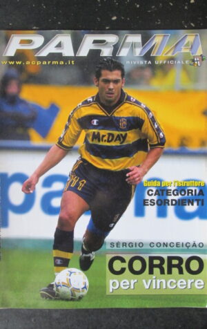 PARMA RIVISTA UFFICIALE 3 2000 - 2001 SERGIO CONCEICAO [TR23]