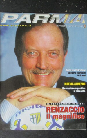 PARMA RIVISTA UFFICIALE 5 2000- 2001 MATIAS ALMEYDA [TR23]