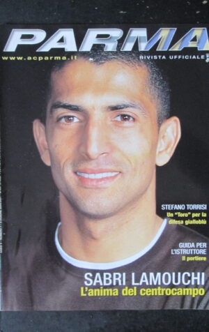 PARMA RIVISTA UFFICIALE SETTEMBRE 2001 SABRI LAMOUCHI [TR23]