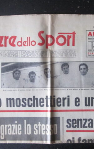 CORRIERE DELLO SPORT 205 1972 PIETRO MENNEA DIBIASI CAGNOTTO BARLETTA [TR23]