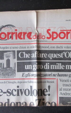 CORRIERE DELLO SPORT 191 1964 GIOCHI DI LOS ANGELES BRUNO CONTI LEWIS [TR23]