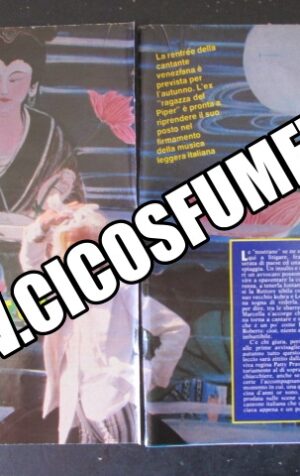 RITAGLIO CLIPPING PATTY BRAVO 2 PAGINE  [MV19M-6]