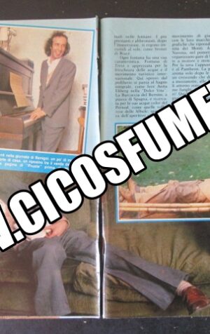 RITAGLIO CLIPPING ROBERTO BENIGNI 2 PAGINE  [MV19M-6]