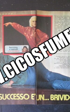 RITAGLIO CLIPPING DONATELLA RETTORE 2 PAGINE  [MV19M-6]