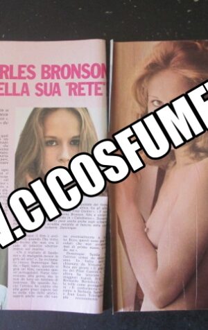 RITAGLIO CLIPPING DOMINIQUE SANDA 2 PAGINE  [MV19M-6]