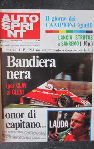 AUTOSPRINT 41 1975 NIKI LAUDA LANCIA STRATOS  [TR1A]