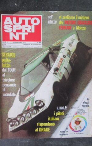 AUTOSPRINT 39 1975 LANCIA STRATOS  [TR1A]