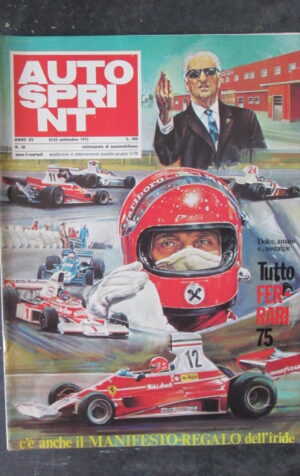 AUTOSPRINT 38 1975 NIKI LAUDA FERRARI  [TR1A]