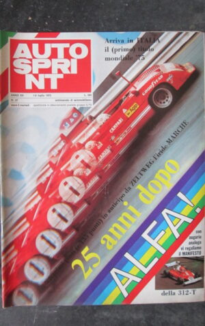 AUTOSPRINT 27 1975 NIKI LAUDA FERRARI  [TR1A]