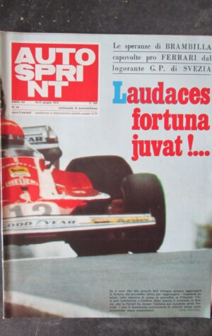 AUTOSPRINT 24 1975 NIKI LAUDA FERRARI  [TR1A]