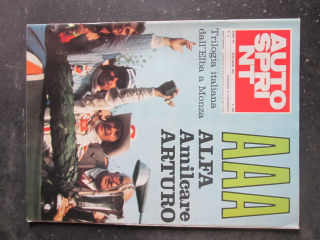 AUTOSPRINT 17 1975 ALFA AMILCARE ARTURO [TR1A]