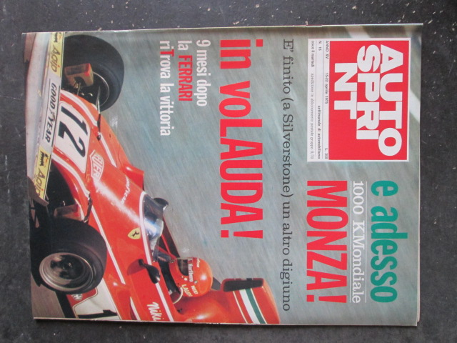 AUTOSPRINT 16 1975 NIKI LAUDA FERRARI [TR1A]