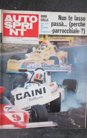 AUTOSPRINT 20 1976  GP SPAGNA  [TR1A]