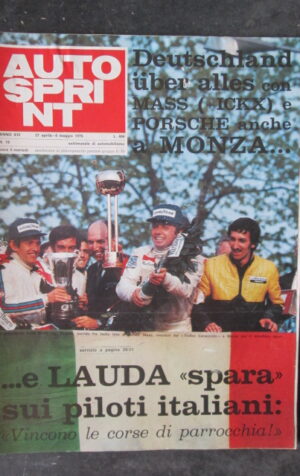 AUTOSPRINT 18 1976 ICKX PORSCHE JOCHEN MASS [TR1A]
