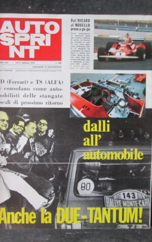 AUTOSPRINT 7 1976 GP BRASILE KEN SMITH RALLY CHAMONIX [TR1A]