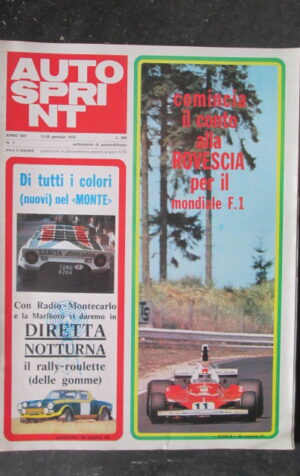 AUTOSPRINT 3 1976 MONDIALE F1 LANCIA STRATOS [TR1A]